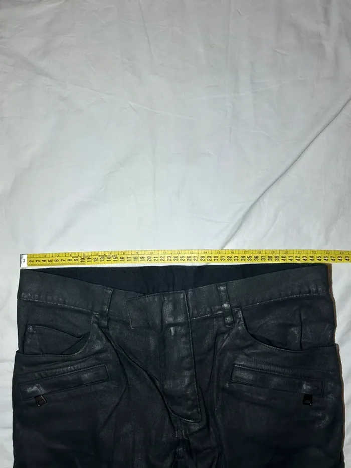 Jean Balmain noir biker slim - photo numéro 7
