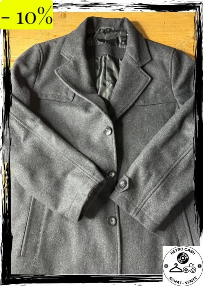 Veste Longue Pierre Balmain Paris taille 52 - photo numéro 3