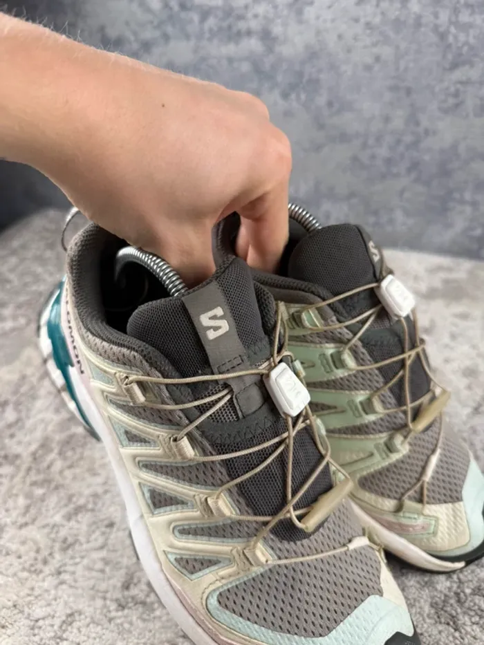 Salomon XA Pro 3D V8 - Blue & Green & Grey - photo numéro 11