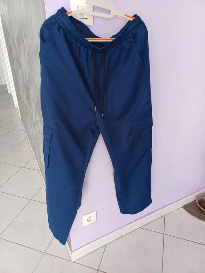 Pantalon cargo marine shein