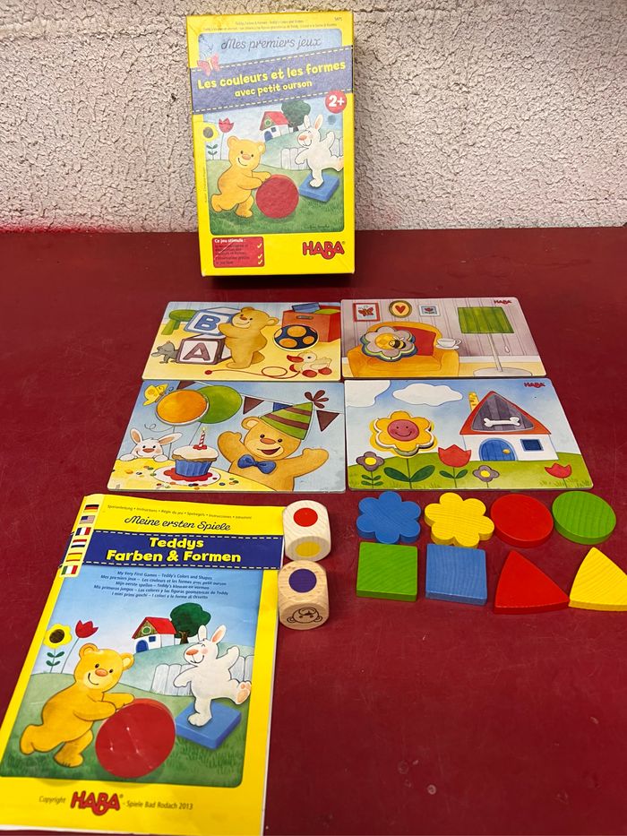 Les couleurs et les formes avec petit ourson Haba