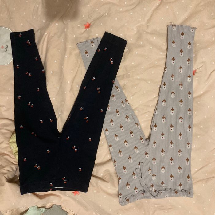 Lot de deux leggings taille 3 ans