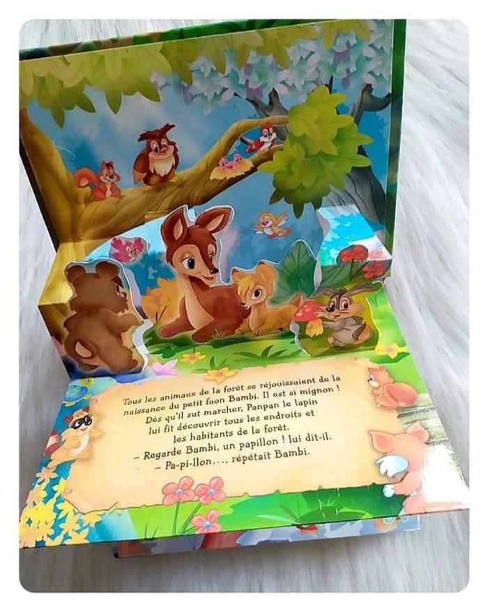 Livre pop-up Bambi - photo numéro 3