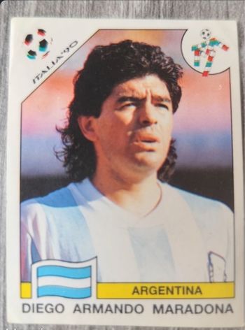 Stickers panini « Italie 90 » MARADONA (neuf)