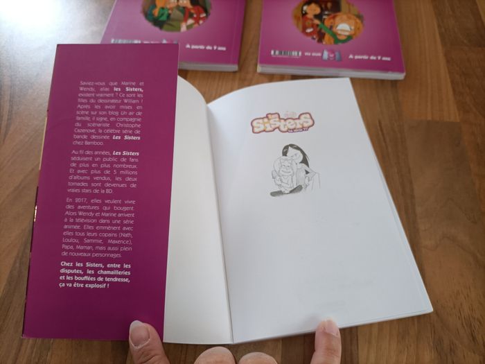 Lot 4 livres Les sisters série Tv tomes 1,2,41,77 - photo numéro 8