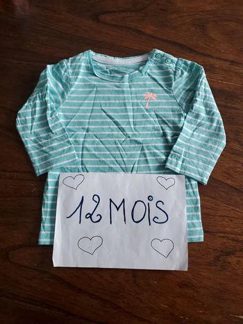 Tee shirt manches longues 12 mois orchestra