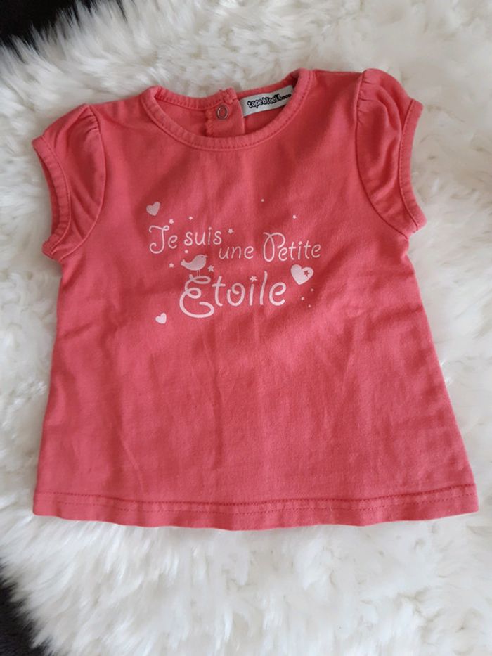 Ensemble pantacourt fille 6 mois tape à l'oeil - photo numéro 3