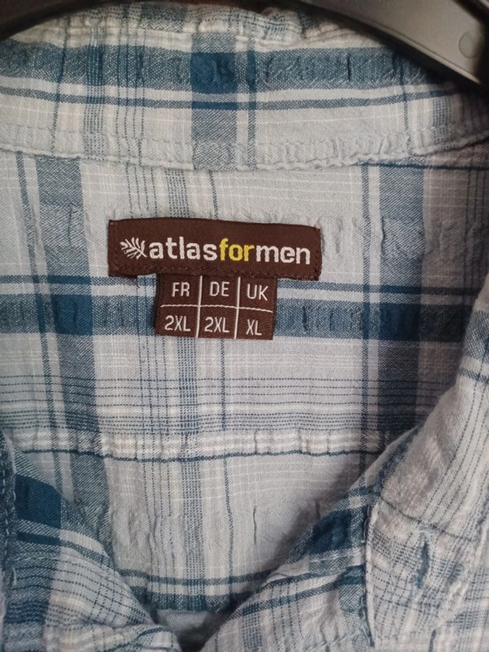 Chemise homme neuve taille XXL atlas for men - photo numéro 3