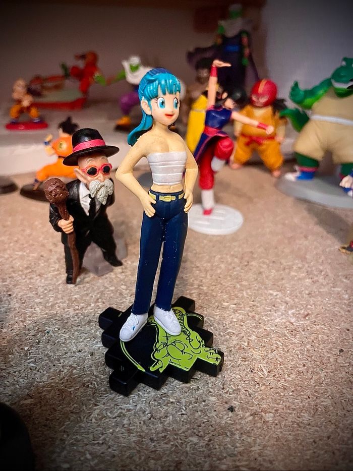 Figurine dragon ball gashapon Bulma