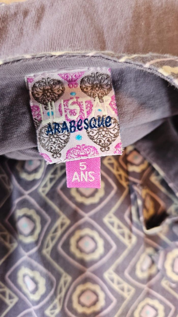 Blouse à bretelles mauve/parme, Lili Star, neuve, 5 ans - photo numéro 6