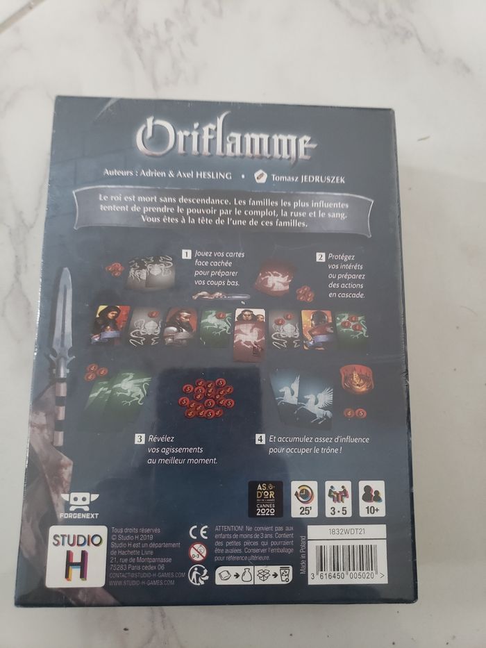 Oriflamme - Jeu de societe - Neuf - photo numéro 2