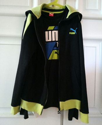 Ensemble t-shirt et gilet garçon 16 ans