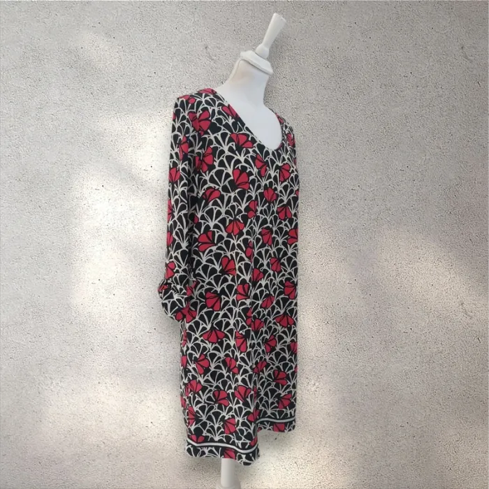 Robe manches longues imprimée Tanaïs 42 - photo numéro 2