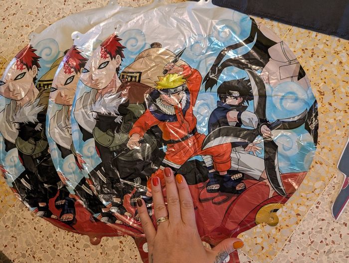 Lot anniversaire naruto akatsuki - photo numéro 3