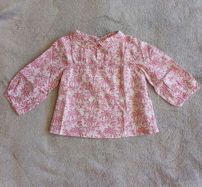 Chemise fleurie 12 mois - Obaïbi