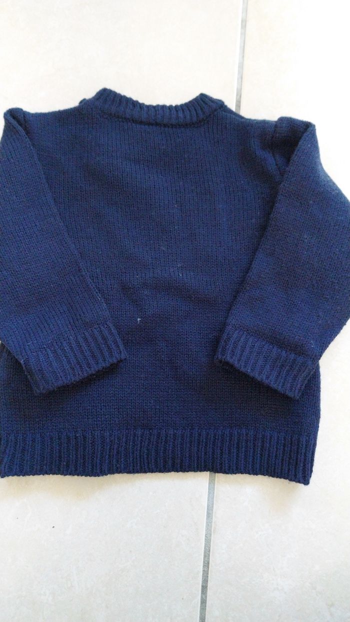 Pull de Noël bébé garçon neuf 12 mois - photo numéro 3