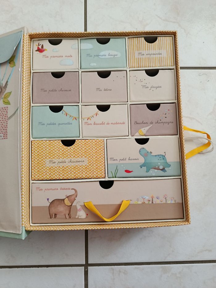 Boite à souvenirs naissance Moulin Roty - photo numéro 4