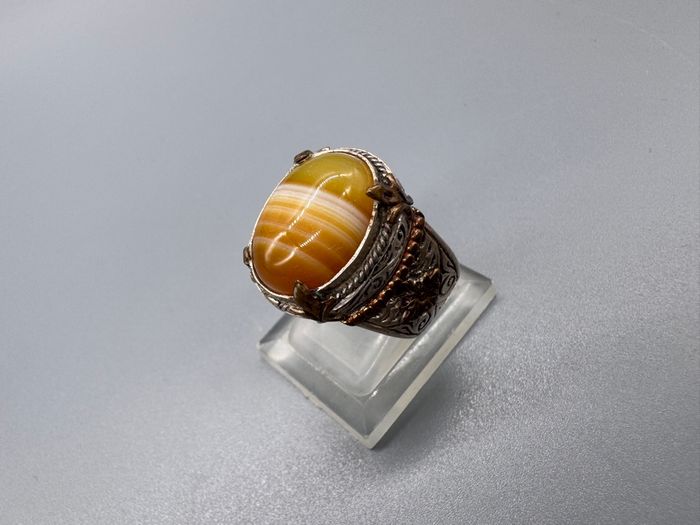 Bague agate - photo numéro 3
