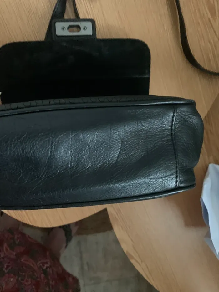 Petit Sac à main Hexagona Paris lanière réglable - photo numéro 13