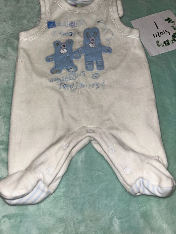 Combinaison sans manche bébé - photo numéro 2