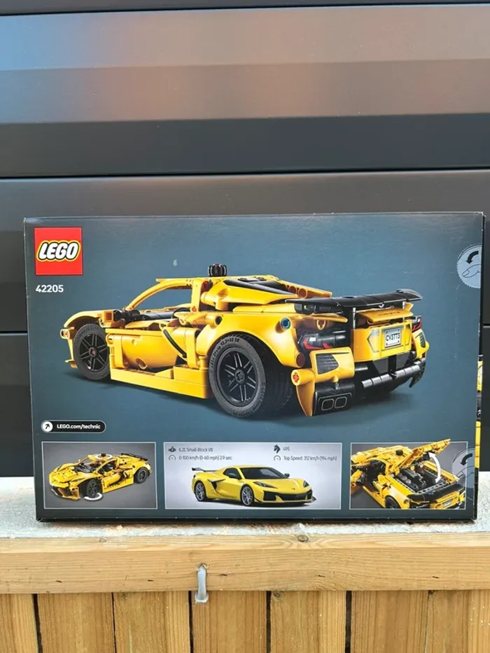 Lego Technic Chevrolet Corvette 42205 Neuf Et Sceller - photo numéro 2