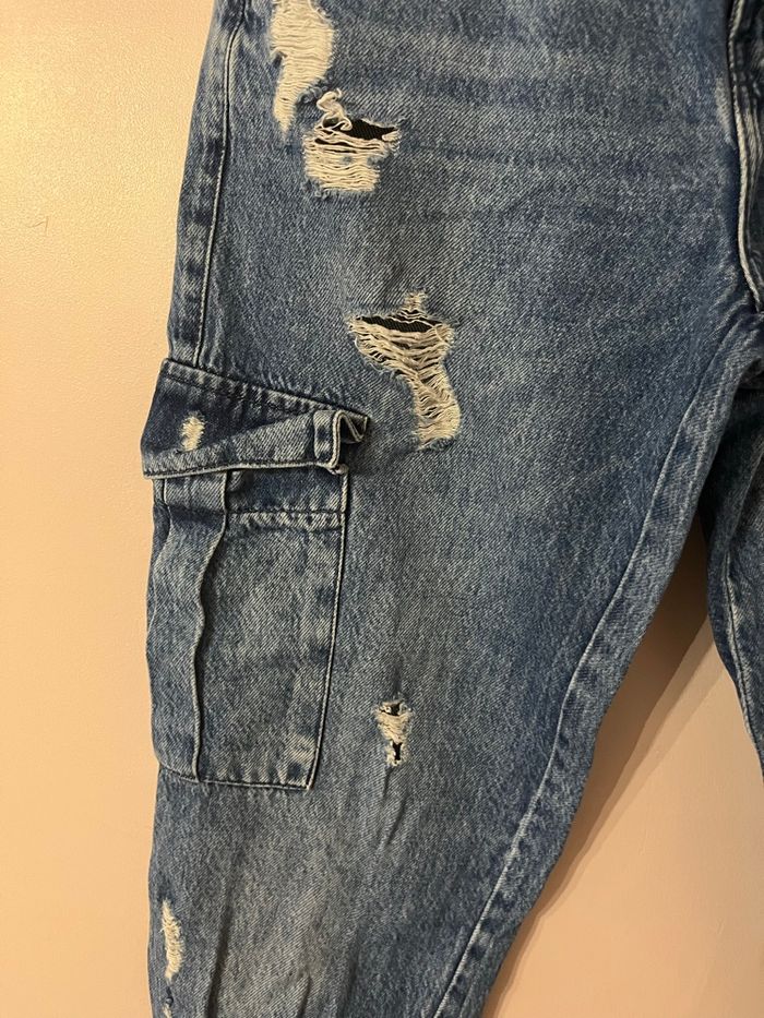 Jean cargo bleu Tally Weijl - photo numéro 3