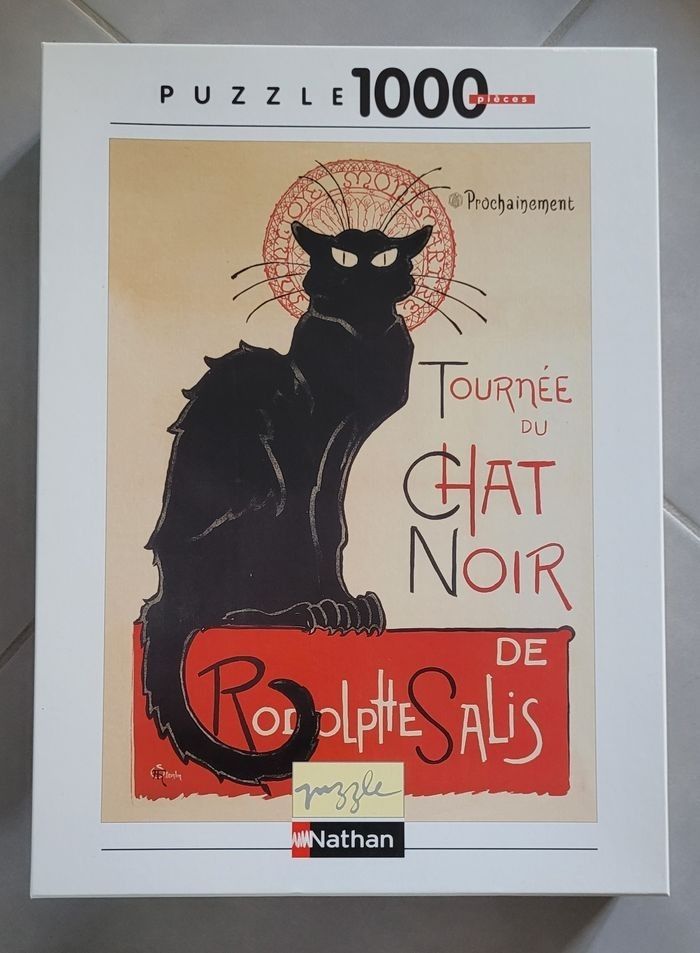 Lot de 4 puzzles 1000 pièces très bon état - photo numéro 2