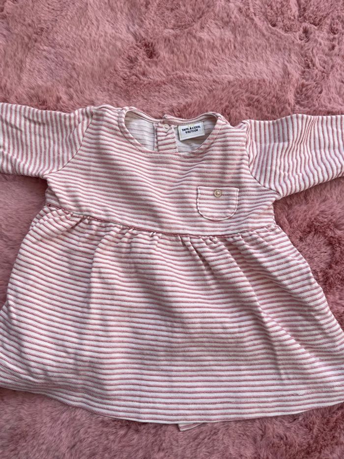 Robe épaisse 9 mois bébé fille - photo numéro 2