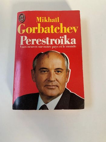 Livre Mikhaïl Gorbatchev Perestroïka - J'AI LU