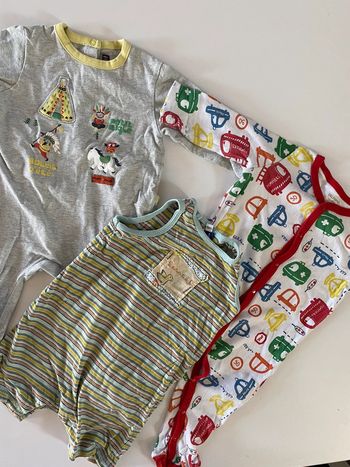 Lot 3 pyjamas d été sergent major du pareil au meme DPAM