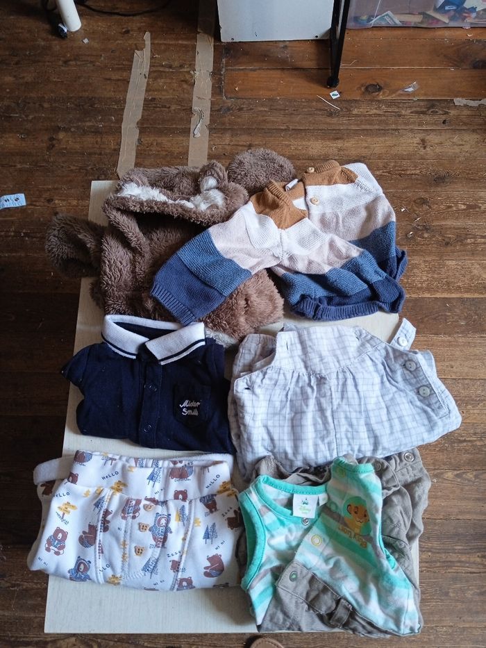 Lot de vêtements bébé garçon 1 mois - photo numéro 5