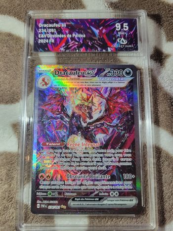 Carte pokémon Dracaufeu ex 234/091 Destinée de paldéa