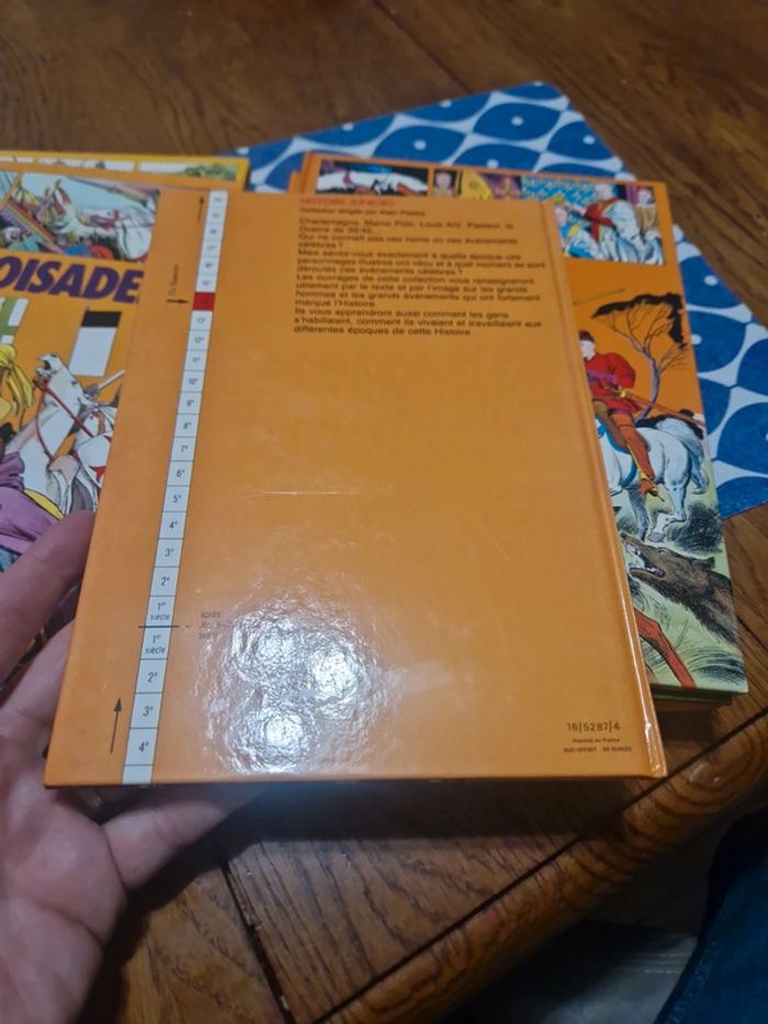 Lot de 8 livres vintage Histoire juniors - photo numéro 7