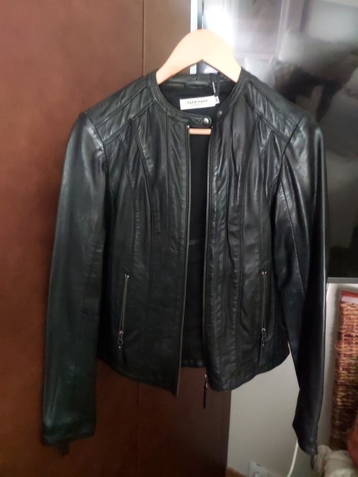 Blouson noir - photo numéro 3