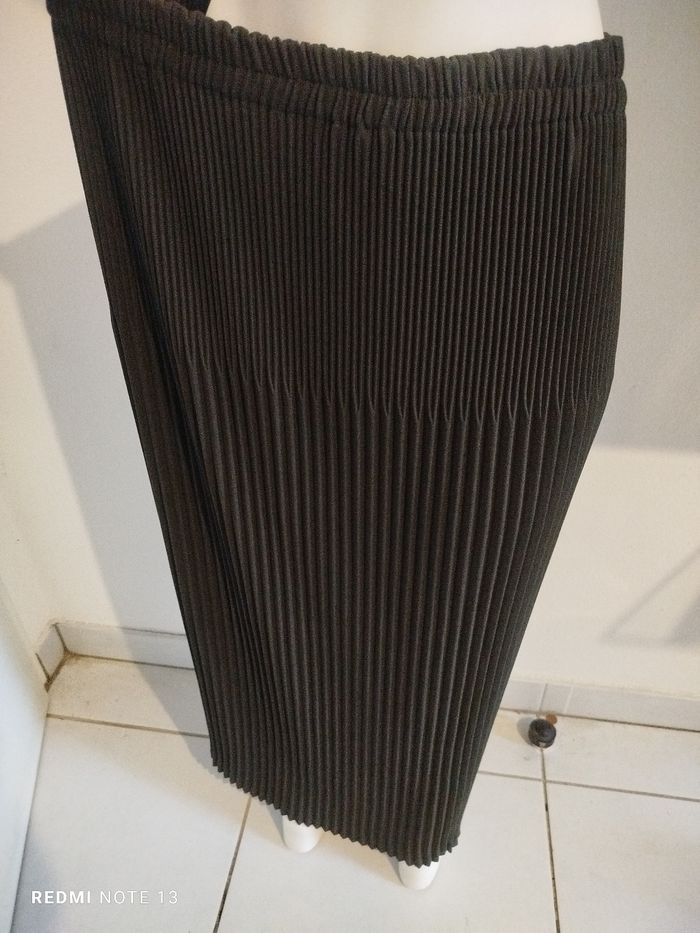 #kytietailleuniquefemme. Jupe longue plissé taille unique - photo numéro 6
