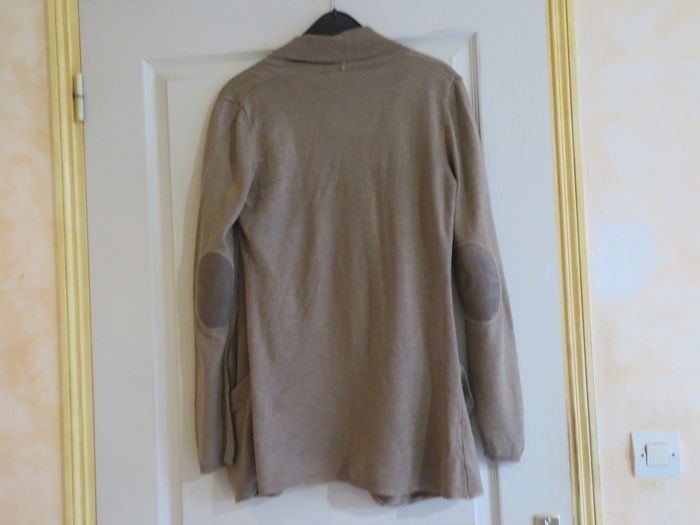 Beau gilet marron clair - photo numéro 3