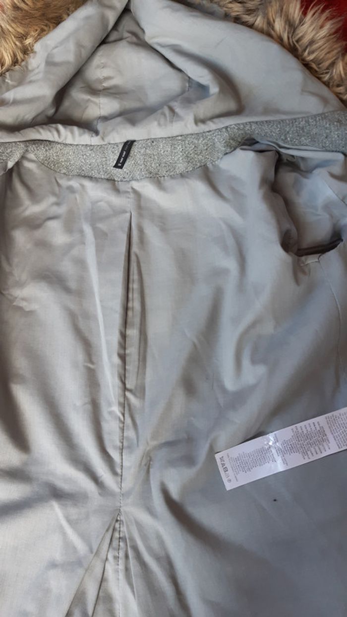 Manteau à capuche gris - photo numéro 3