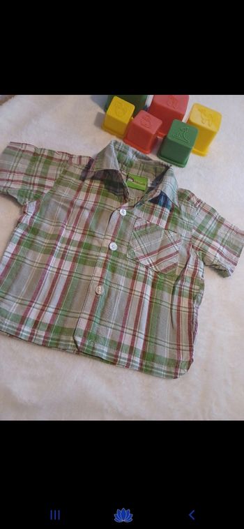 Chemise bébé taille 6 mois