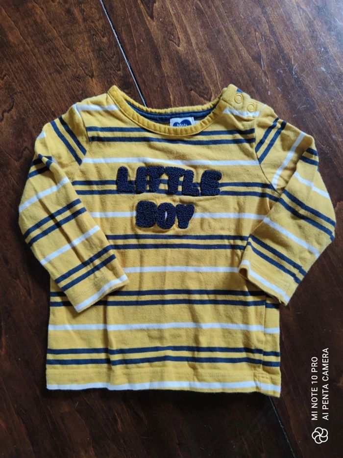 T-shirt manches longues 6 mois - photo numéro 3