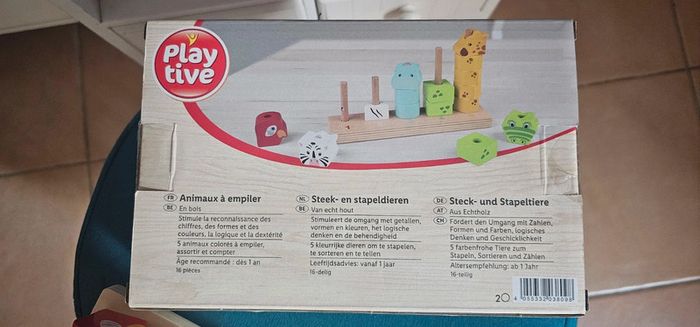 Animaux en bois à empiler Playtive - photo numéro 6