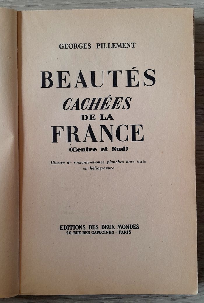 georges pillement, Beautés cachées de la France - photo numéro 7