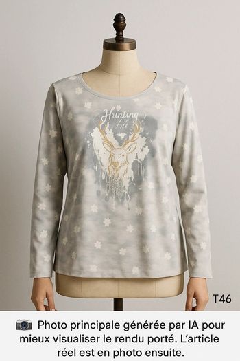 Blouse manches longues Linea Tesini T46