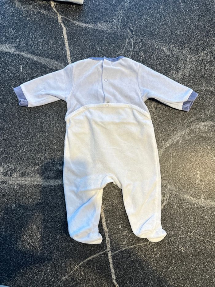 Pyjama mixte chaud Vertbaudet 3 mois bon état - photo numéro 3