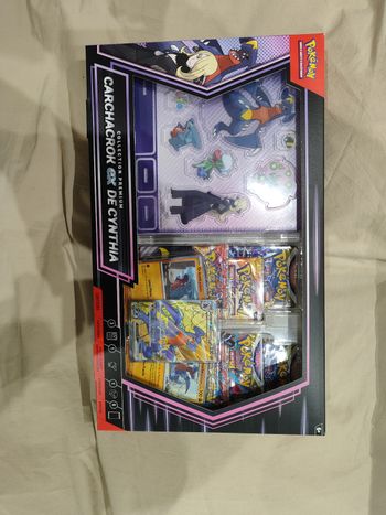 Coffret carchacrock ex de Cynthia pokémon 