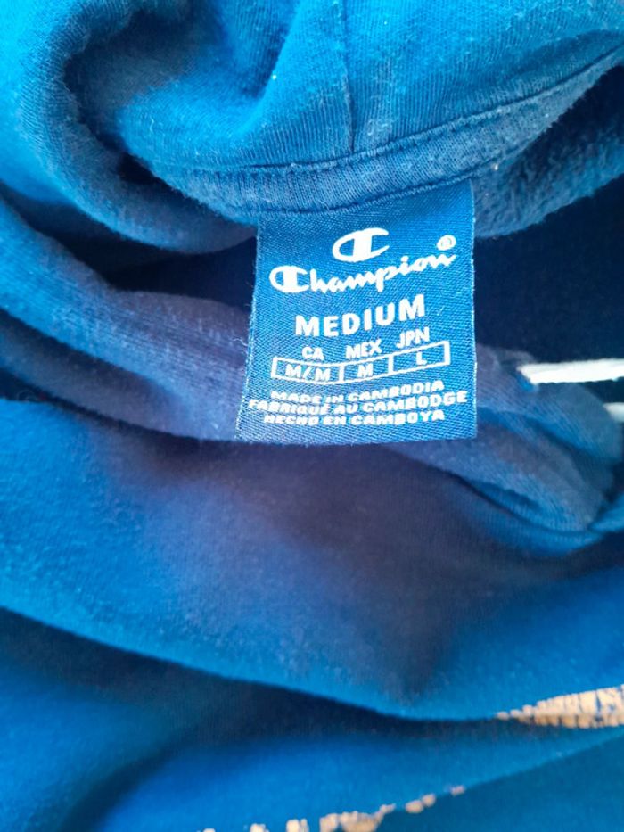 Sweat capuche imprimé universitaire Champion athleticwear Rochester, N.Y - photo numéro 4