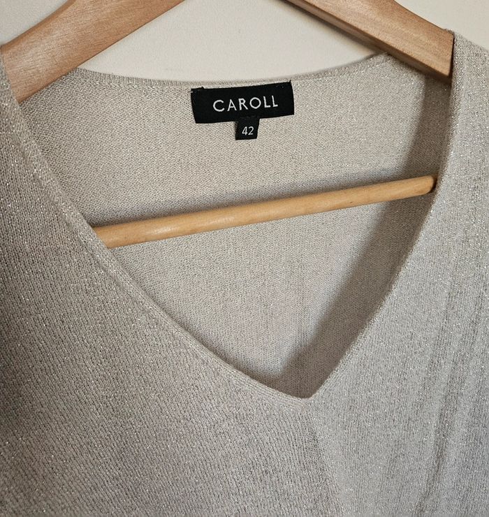 Pull Caroll taille 42 - photo numéro 2