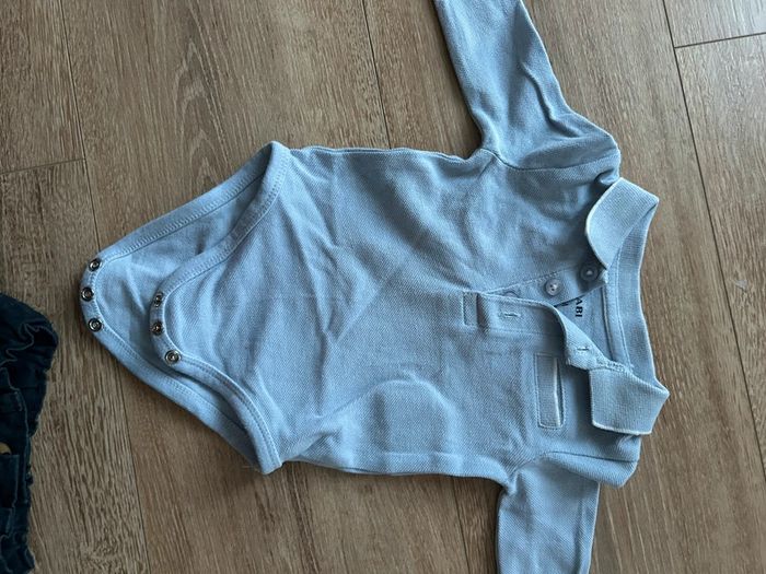 Ensemble bodie manches longues pantalon 1 mois - photo numéro 2