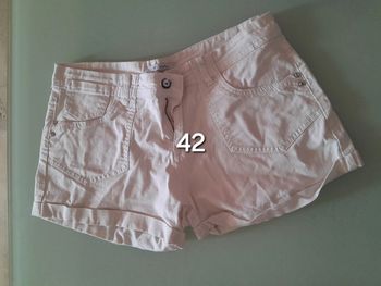 Short blanc 42