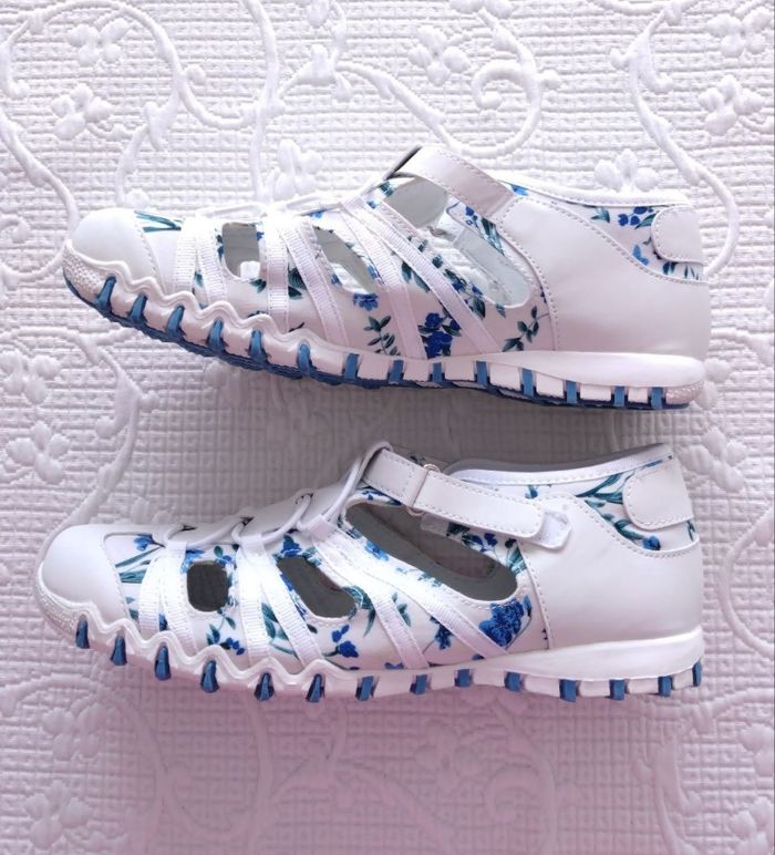 Ballerines Femme Fleuries Boéme - photo numéro 2