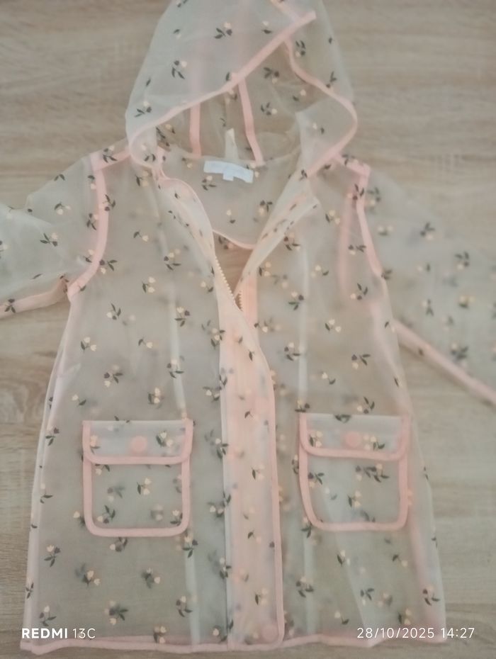Imperméable fille taille 4 ans